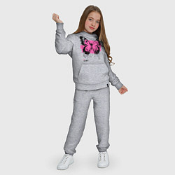 Костюм хлопковый детский Grunge butterfly, цвет: меланж — фото 2