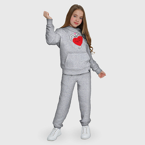 Детский костюм Love hands / Меланж – фото 3