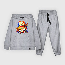 Детский костюм Медвежонок китайский краски