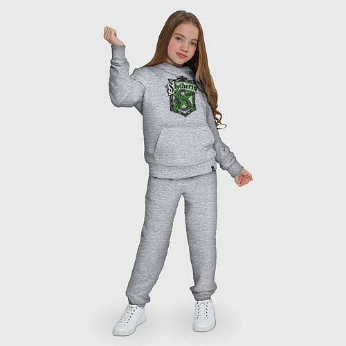 Детский костюм Slytherin emblem / Меланж – фото 3