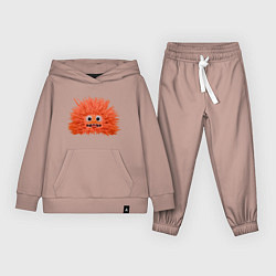 Детский костюм Fluffy monster orange
