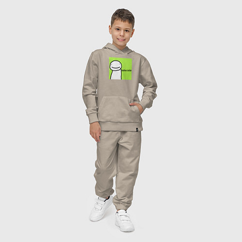 Детский костюм Dream boohoo cracker Minecraft / Миндальный – фото 4