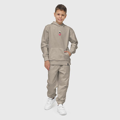 Детский костюм Лучшее лекарство - кот психолог / Миндальный – фото 4