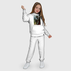 Костюм хлопковый детский Молитва рыцаря, цвет: белый — фото 2