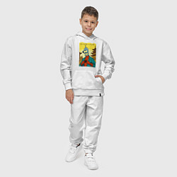 Костюм хлопковый детский Spider Bender -Japanese style, цвет: белый — фото 2