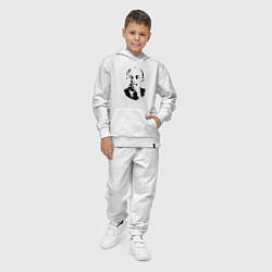 Костюм хлопковый детский Lenin USSR, цвет: белый — фото 2