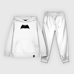 Костюм хлопковый детский Dark Batman, цвет: белый