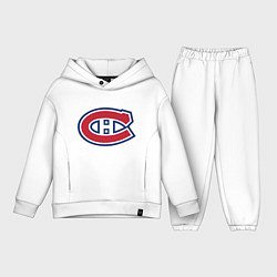 Детский костюм оверсайз Montreal Canadiens, цвет: белый