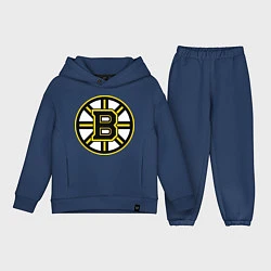 Детский костюм оверсайз Boston Bruins, цвет: тёмно-синий