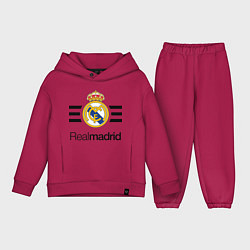 Детский костюм оверсайз Real Madrid Lines, цвет: маджента