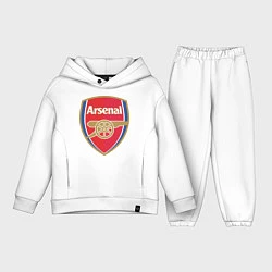 Детский костюм оверсайз Arsenal FC, цвет: белый