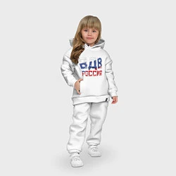 Детский костюм оверсайз ВДВ Россия, цвет: белый — фото 2