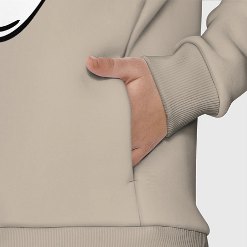 Детский костюм оверсайз Тоби Магуайр / Миндальный – фото 3