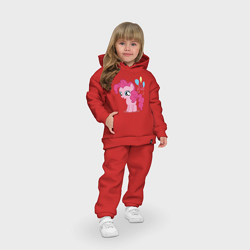 Детский костюм оверсайз Young Pinkie Pie / Красный – фото 3