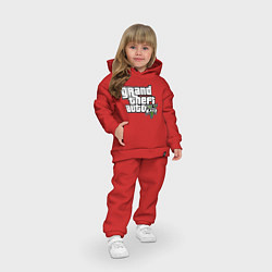 Детский костюм оверсайз GTA Five, цвет: красный — фото 2