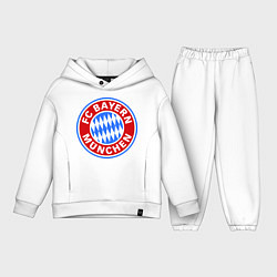 Детский костюм оверсайз Bayern Munchen FC, цвет: белый