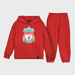 Детский костюм оверсайз Liverpool FC, цвет: красный