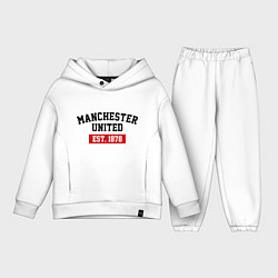 Детский костюм оверсайз FC Manchester United Est. 1878