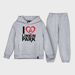 Детский костюм оверсайз I love Linkin Park