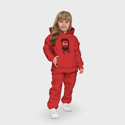 Детский костюм оверсайз Basta Supreme / Красный – фото 3