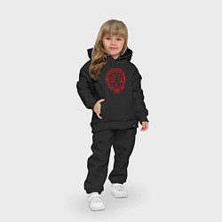 Детский костюм оверсайз Alucard Pentagram, цвет: черный — фото 2