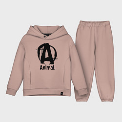 Детский костюм оверсайз Animal Logo