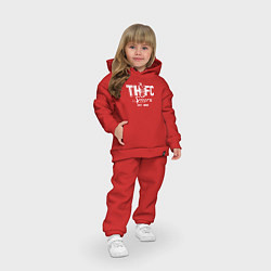 Детский костюм оверсайз THFC Est 1882, цвет: красный — фото 2