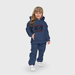 Детский костюм оверсайз AC/DC Voltage, цвет: тёмно-синий — фото 2