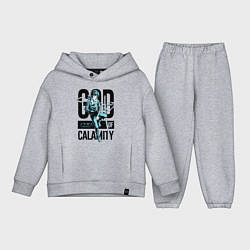 Детский костюм оверсайз God of Calamity, цвет: меланж