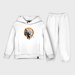 Детский костюм оверсайз CS GO - ESL One, цвет: белый