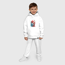 Детский костюм оверсайз UNDERTALE, цвет: белый — фото 2