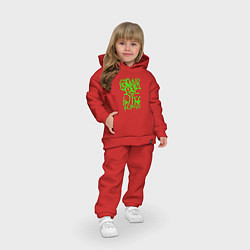 Детский костюм оверсайз GROVE STREET 4 LIFE, цвет: красный — фото 2