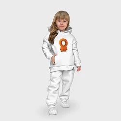 Детский костюм оверсайз ЮЖНЫЙ ПАРК, цвет: белый — фото 2
