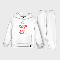 Детский костюм оверсайз Make tea not war