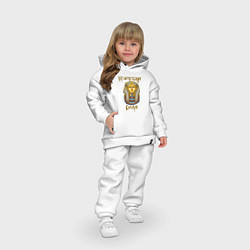Детский костюм оверсайз Египетская Сила, цвет: белый — фото 2