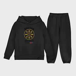 Детский костюм оверсайз BOSTON BRUINS NHL, цвет: черный