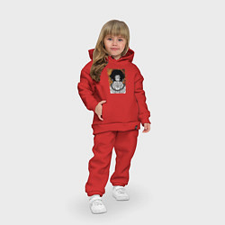 Детский костюм оверсайз Портгас Д Эйс, цвет: красный — фото 2