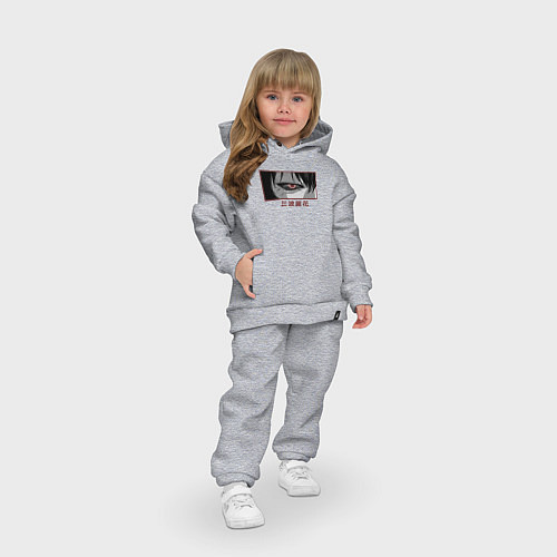 Детский костюм оверсайз Глаз Гуля / Меланж – фото 3