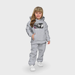 Детский костюм оверсайз Танжиро: никогда не сдавайся, цвет: меланж — фото 2