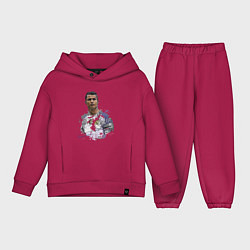 Детский костюм оверсайз Cristiano Ronaldo Manchester United Portugal