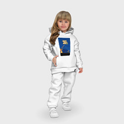 Детский костюм оверсайз GTA 5, цвет: белый — фото 2