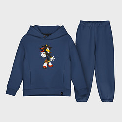 Детский костюм оверсайз S Hedgehog, цвет: тёмно-синий
