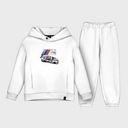 Детский костюм оверсайз BMW Great Racing Team, цвет: белый
