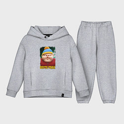 Детский костюм оверсайз Eric Cartman 3D South Park, цвет: меланж