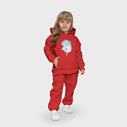 Детский костюм оверсайз Люмин и свежий ветер, цвет: красный — фото 2