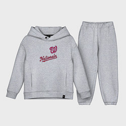 Детский костюм оверсайз Washington Nationals - baseball team!