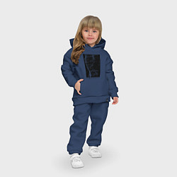 Детский костюм оверсайз APHRODITE Fashion summer 2022, цвет: тёмно-синий — фото 2