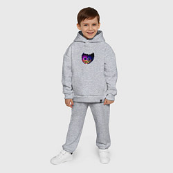 Детский костюм оверсайз Хаги Ваги 2022 New топ, цвет: меланж — фото 2