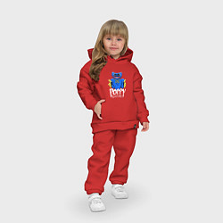 Детский костюм оверсайз Сытый Поппи Poppy Playtime, цвет: красный — фото 2