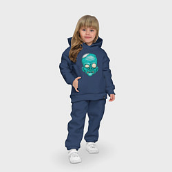 Детский костюм оверсайз Fear Zombie, цвет: тёмно-синий — фото 2